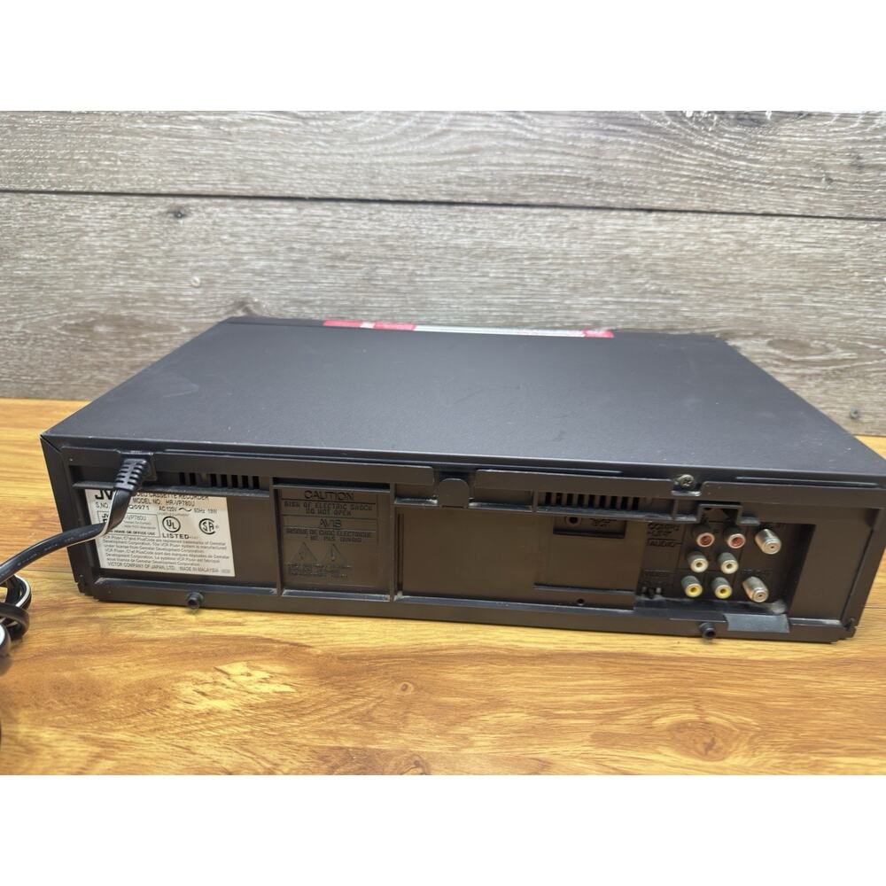 JVC HR-VP780U Pro-Cision 4 Head VCR VHS Video Cassette Recorder W/Remote TESTED - Picture 6 of 9